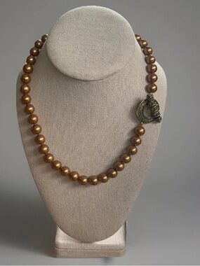 Heidi Daus Crystal Beaded Toggle Necklace NIB